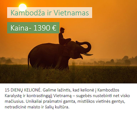 kelione i vietnama