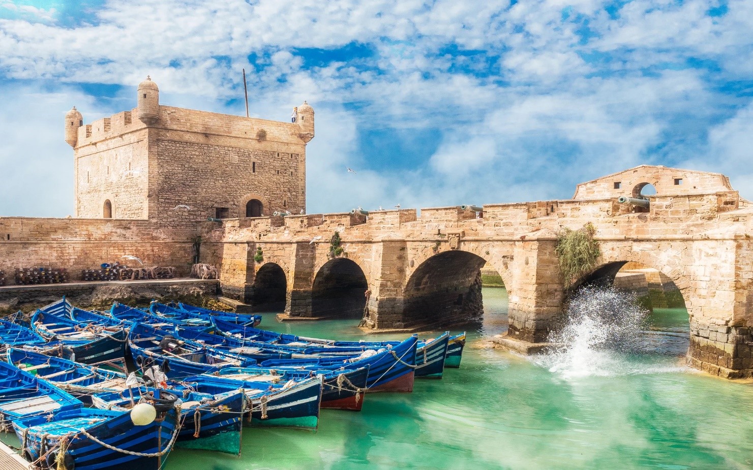 Essaouira, Agadiras, kelione i Maroka